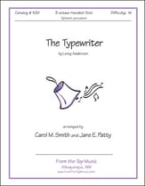The Typewriter Handbell sheet music cover